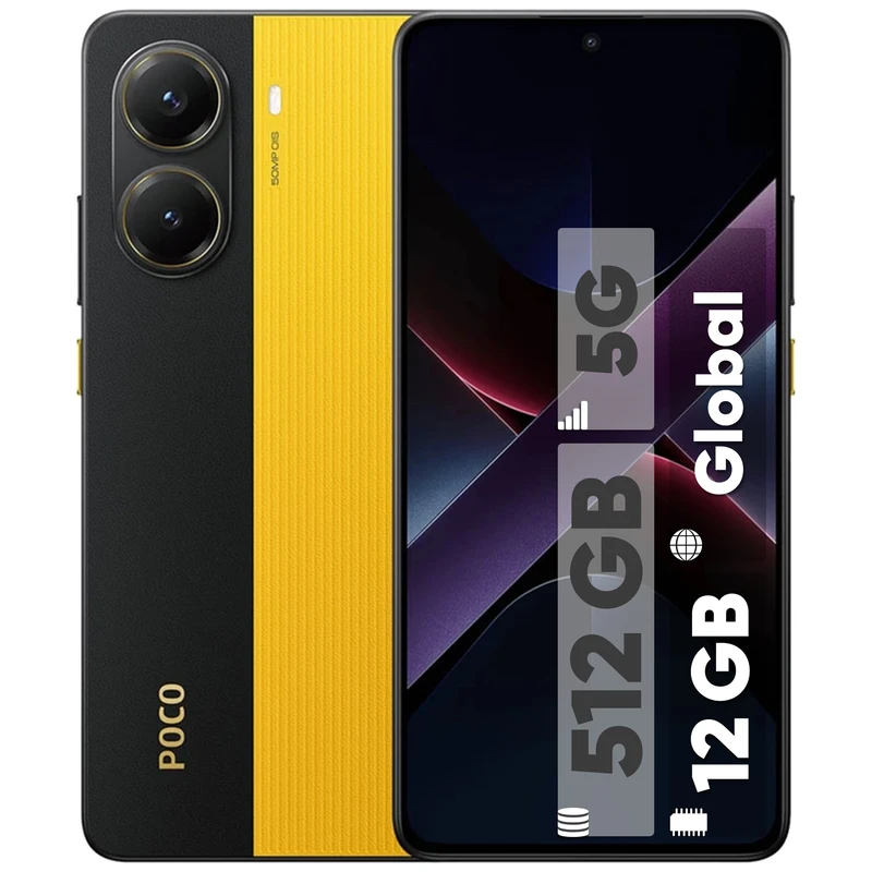 گوشی شیائومی Poco X7 Pro رجیستر‌شده دو سیم‌کارت 512 گیگابایت با رم 12 گیگابایت - گلوبال